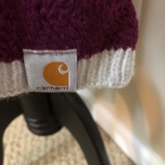 Carhartt Purple and Gray Like New Scarf - Picture 2 of 5